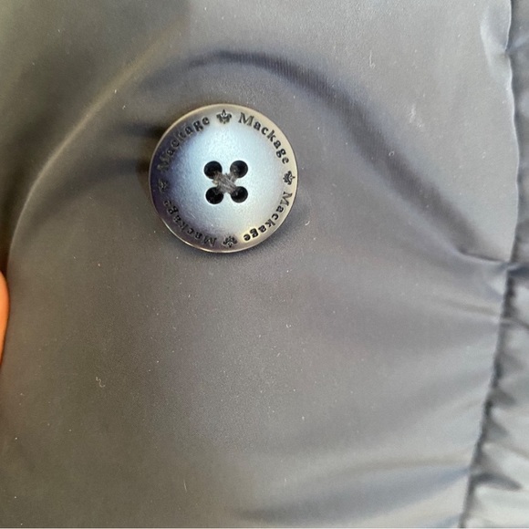 Mackage Brigid Knit Trim Duck Down Coat - Picture 14 of 15